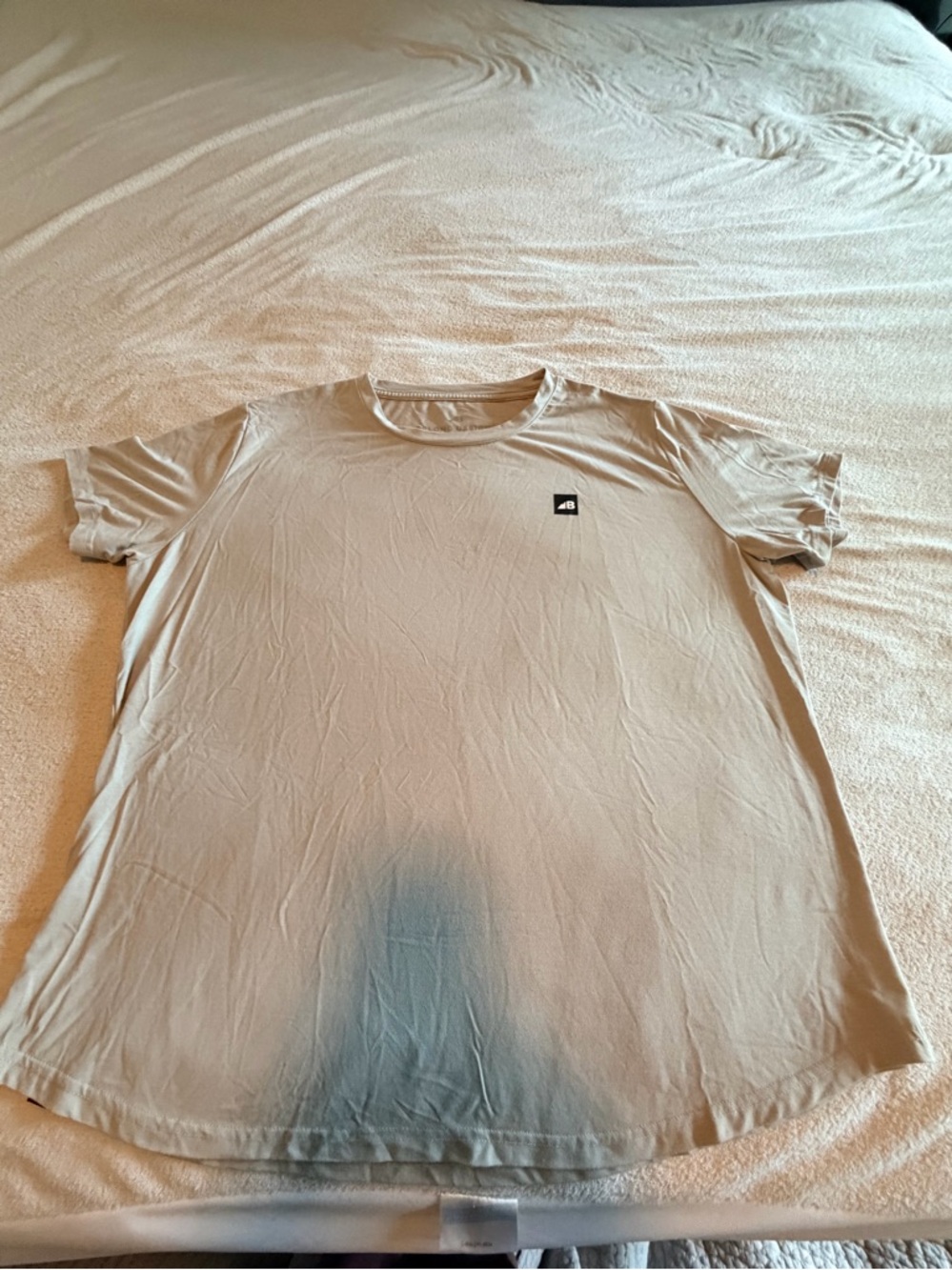 Belong Designs Crewneck T-Shirt in light gray- XXL